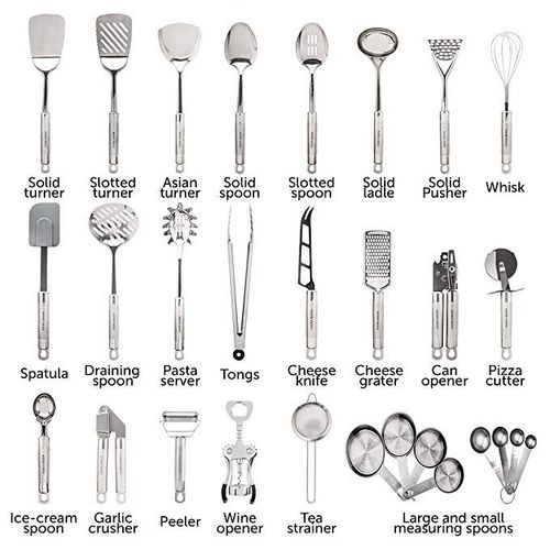 Home Hero Stainless Steel Kitchen Utensils Set