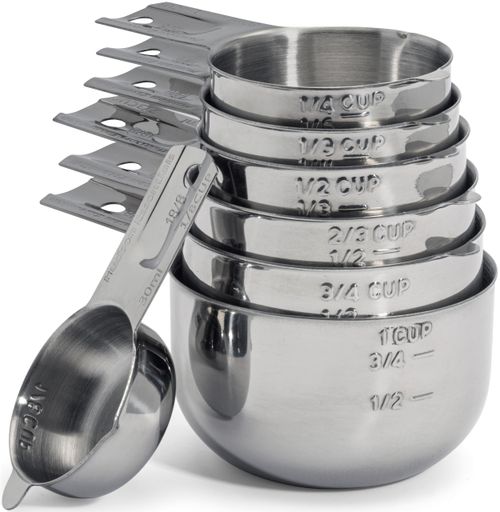 Hudson Essentials Stainless Steel Measuring Cups Set (7-piece) 2