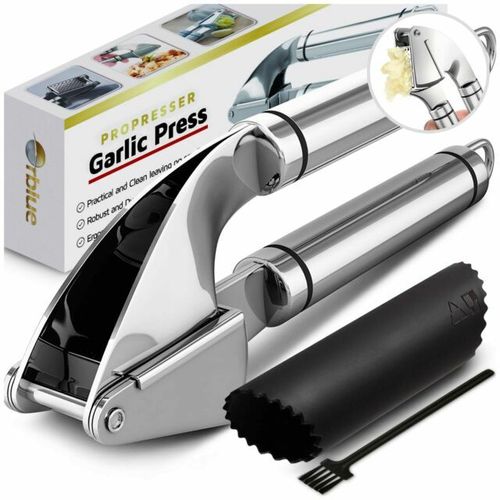 ORBLUE Garlic Press Stainless Steel 3
